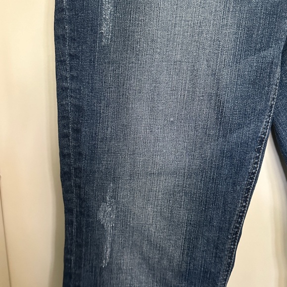 White House Black Market capri Jeans NWOT with bling back pockets - Picture 7 of 7